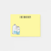 ミルク漫画のイラストレーション ポストイット (正面)