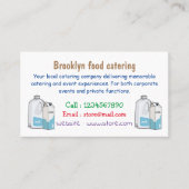 ミルク漫画のイラストレーション 名刺 (正面)