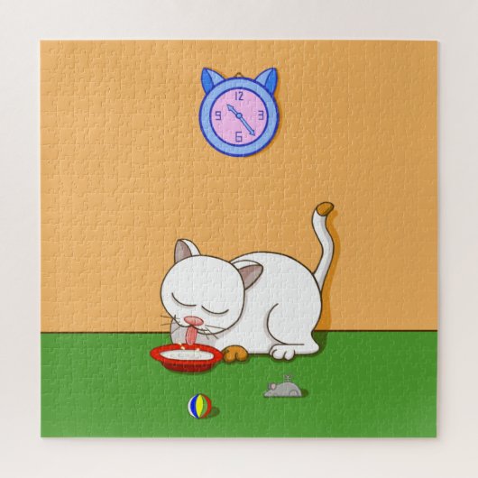 ミルク猫 ジグソーパズル (縦)