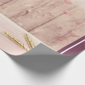 ミルク素朴缶カントリースタイルオンウッド ラッピングペーパー (角)