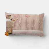 ミルク素朴缶カントリースタイルオンウッド ランバークッション (裏面)