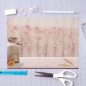 ミルク素朴缶カントリースタイルオンウッド 薄葉紙 (クラフト)