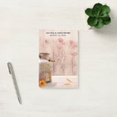 ミルク素朴缶カントリー結婚式 ポストイット (オフィス)