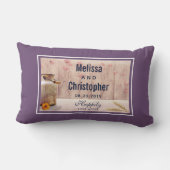 ミルク素朴缶カントリー結婚式 ランバークッション (裏面)