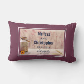 ミルク素朴缶カントリー結婚式 ランバークッション (裏面)