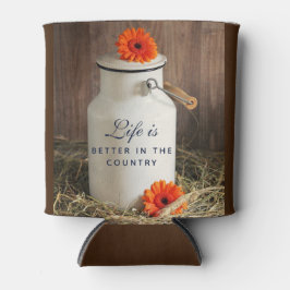 ミルク缶と国の引用文で生活が良い 缶クーラー