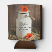 ミルク缶と国の引用文で生活が良い 缶クーラー (裏面)