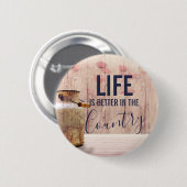 ミルク缶と国の引用文で生活が良い 缶バッジ (正面&裏面)