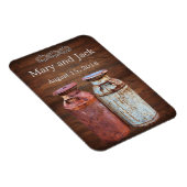 ミルク缶カントリーウェディング素朴オールドファーム予算 マグネット (右側)