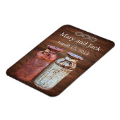 ミルク缶カントリーウェディング素朴オールドファーム予算 マグネット (左側)