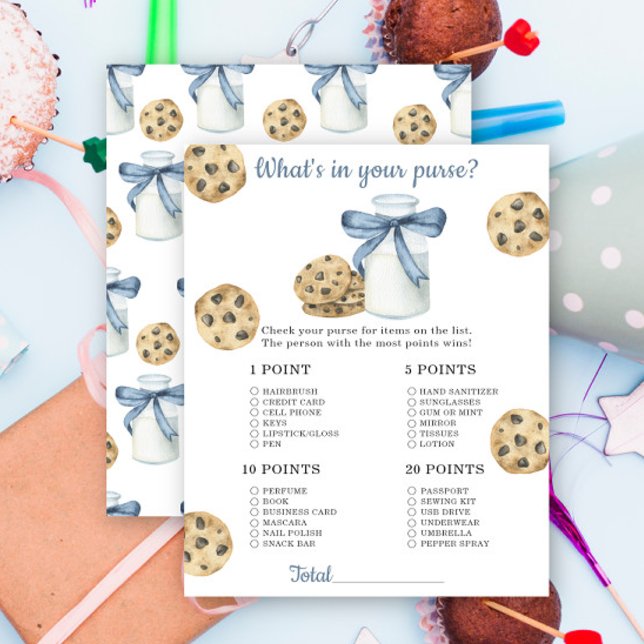 ミルク赤ちゃんシャワーあなたの財布ゲームの中に何がある (クリエイターアップロード済み)