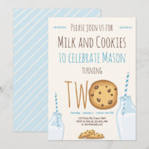 ミルク&クッキーボーイブルーセカンド誕生日