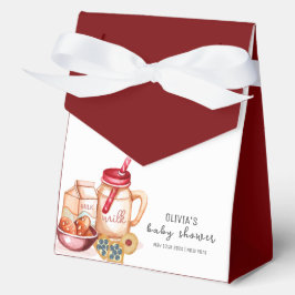 ミルク&クッキー男女兼用ベビーシャワー フェイバーボックス