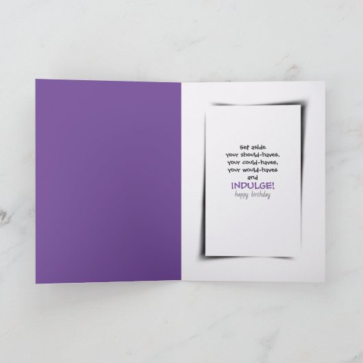 ミルク・クッキー誕生日 カード (内部)