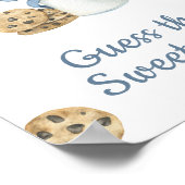 ミルク&クッキー赤ちゃんシャワー甘い混乱を推測 ポスター (角)