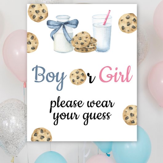 ミルク&クッキー – お衣服ください ポスター