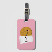 ミルク&クッキー ラゲッジタグ (正面縦)