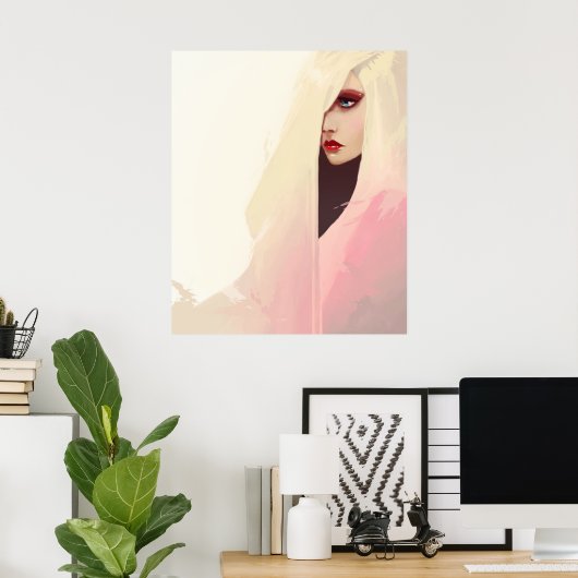 ミルク ポスター (ホームオフィス)