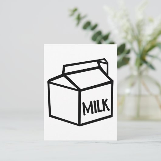 ミルク ポストカード (スタンド正面)