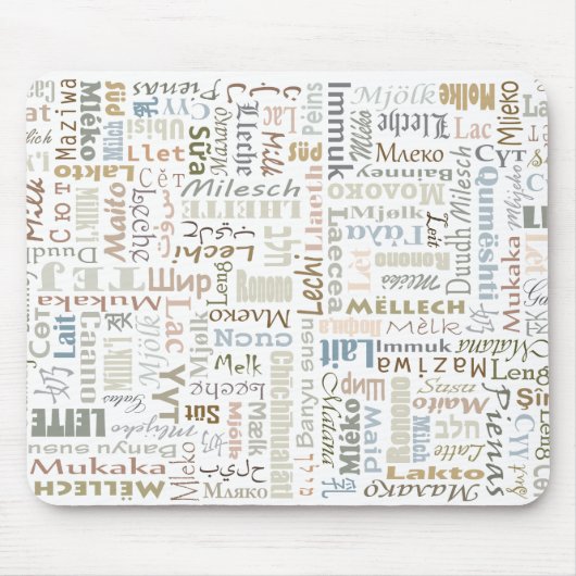 ミルク マウスパッド (正面)