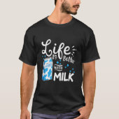ミルク Tシャツ (正面)