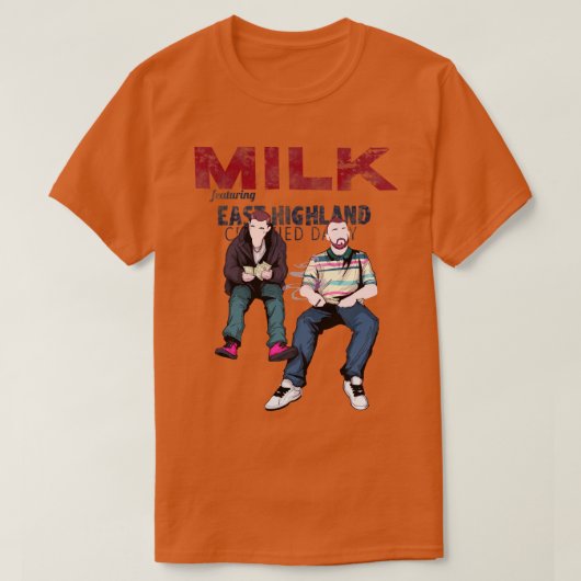 ミルク Tシャツ (デザイン正面)