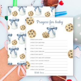ミルクCookieベビーシャワー祈りの言葉用ベビー