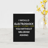 ミルグラム・フーを使わなければ君に電頼電ショックを与える カード (黄色い花)