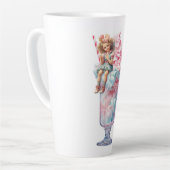 ミルシェイクガール カフェラテマグ (左アングル)