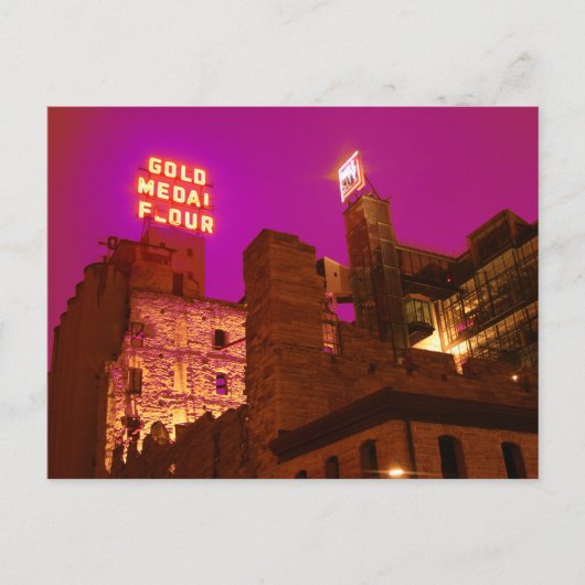 ミルシティアットナイト ポストカード (正面)