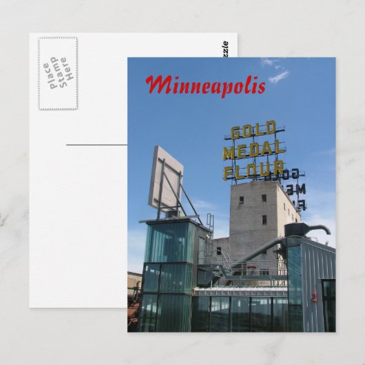 ミルシティ ポストカード (正面/裏面)