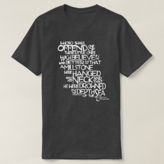 ミルストーン(マタイ18:6) Tシャツ