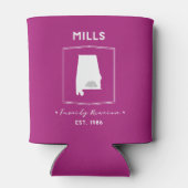 ミルズファミリー懇親会2025ピンク 缶クーラー (裏面)