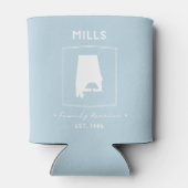 ミルズファミリー懇親会2025ライトブルー 缶クーラー (裏面)