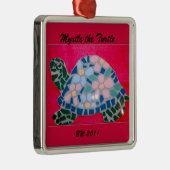 ミルテカメのオーナメント メタルオーナメント (右)