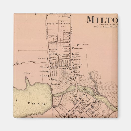 ミルトンデラウェア マグネット (正面)