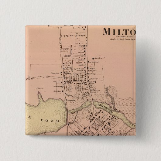 ミルトンデラウェア 缶バッジ (正面)