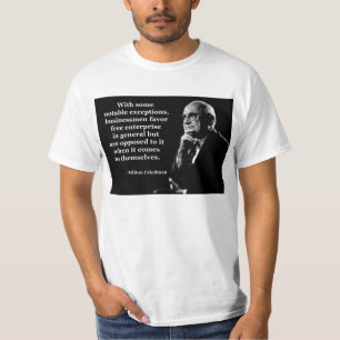 ミルトン・フリードマンのクロニー資本主義 Tシャツ