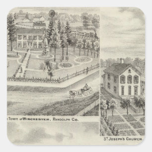 ミルトンThornburgh Fayette Coの住宅 スクエアシール