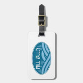 ミルバレーカリフォルニアアウトドア ラゲッジタグ (正面縦)