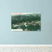 ミルバレーミルバレーの空中表示 キャンバスプリント (インサイチュ (ウッドフロア))
