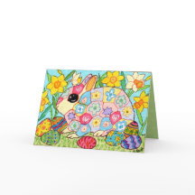 ミルフィオリバニカラフルーエッグスおもしろいフォークアートイースター