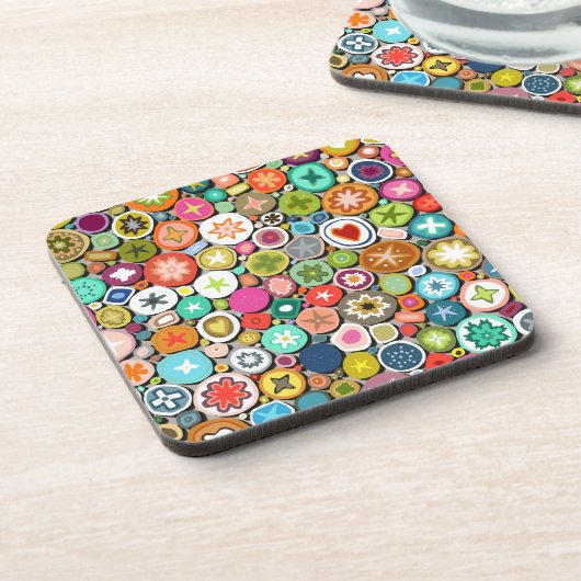 ミルフィオリ コースター (左側)