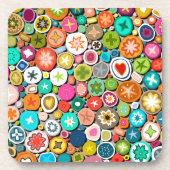 ミルフィオリ コースター (正面)