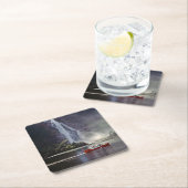 ミルフォードサウンドのスターリング滝 – ニュージーランド スクエアペーパーコースター (インサイチュ)