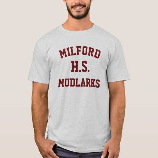 ミルフォードハイスクールMudlarks Tシャツ (正面)