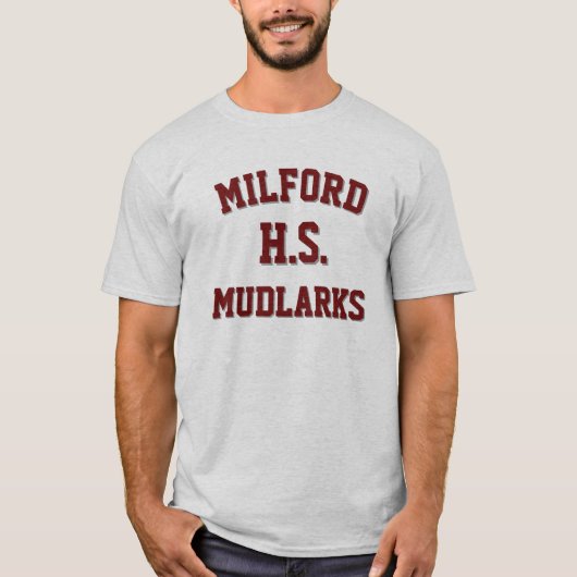 ミルフォードハイスクールMudlarks Tシャツ (正面)