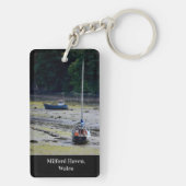 ミルフォードヘブンウェールズロータイド キーホルダー (裏面)
