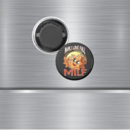 ミルフマンIラブ秋秋の休日おもしろい マグネット