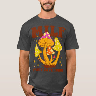 ミルフマンI愛キノコ Tシャツ